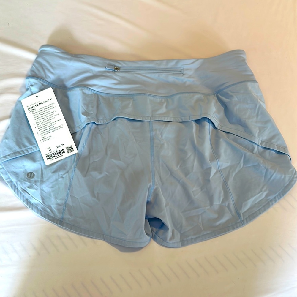 Lululemon Speed Up MR Shorts 4” lined